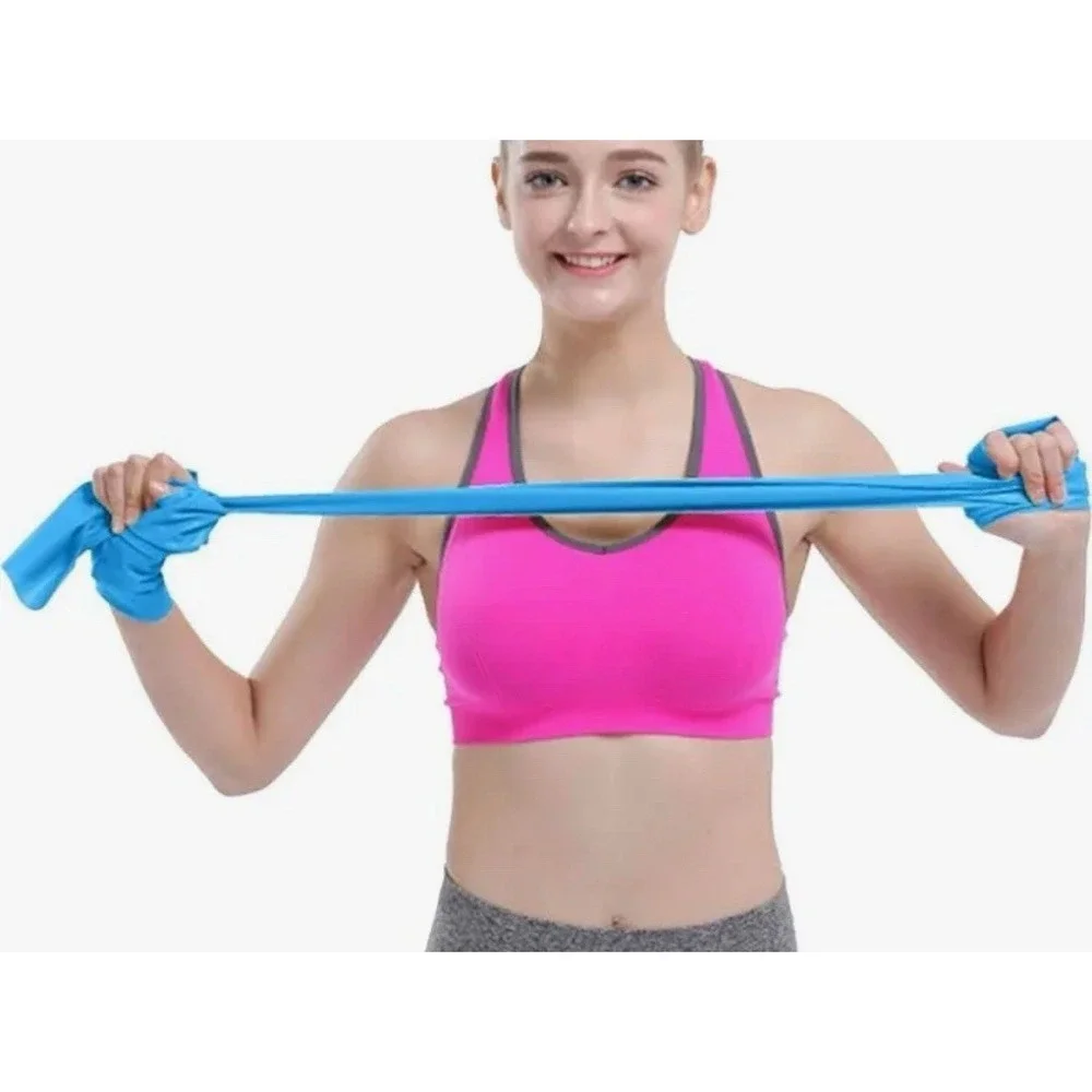 Hoocan Resistance Bands Set, Long Exercise Bands for Arms, Shoulders, Legs